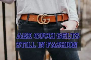 Are Gucci Belts Still in Fashion