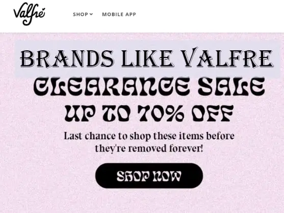 Brands Like Valfre