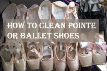 Clean Pointe or Ballet Shoes