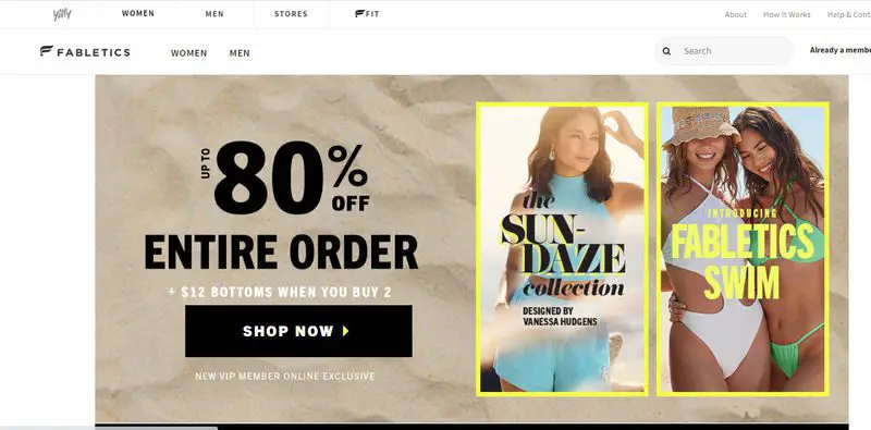 Fabletics store