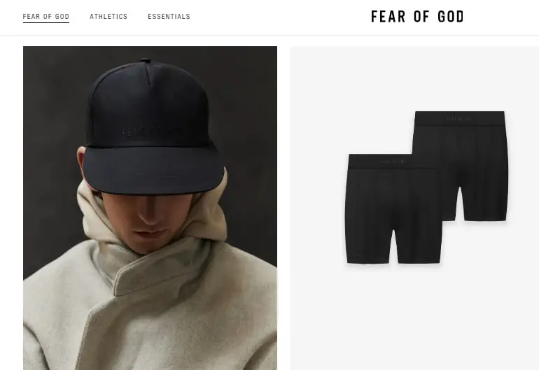 Fear of God store