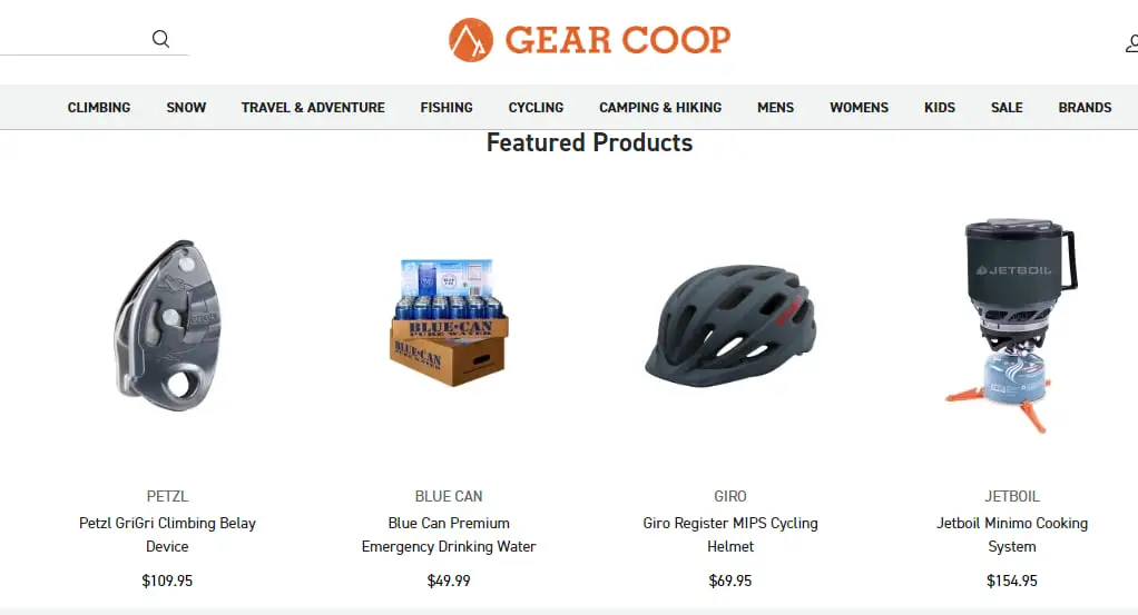Gear Coop store