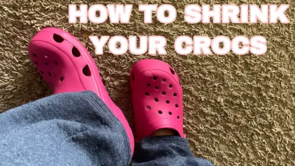 How to Shrink Crocs