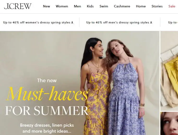 J.Crew store