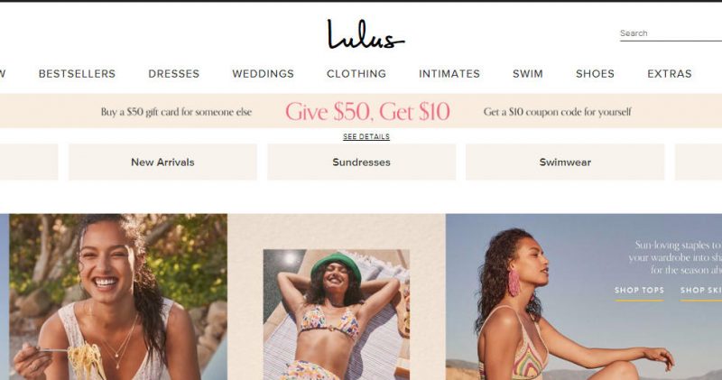 Lulus store