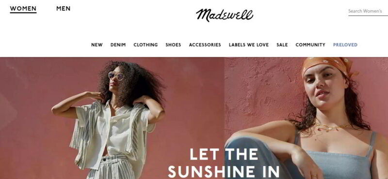 Madewell store