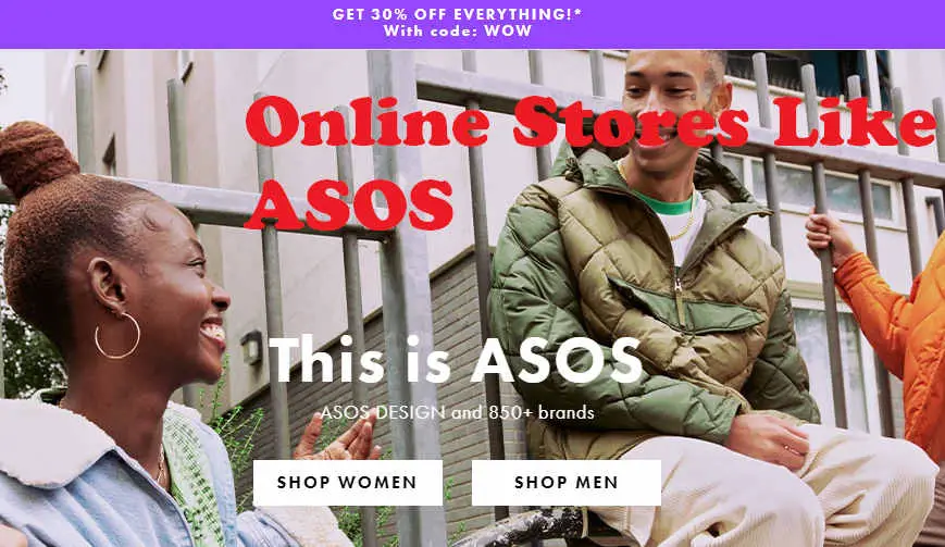 Online Stores Like ASOS