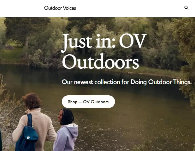 Outdoor Voices store