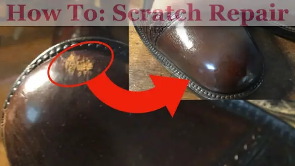 Remove Scratches from Leather Shoes