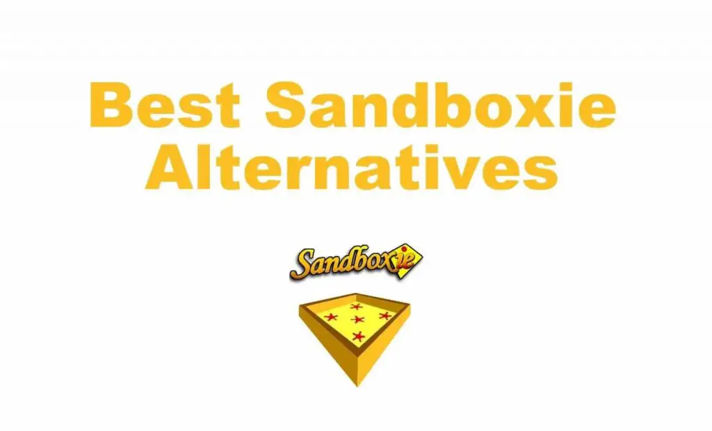 Sandboxie Alternatives