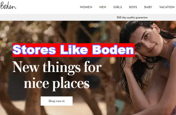 Stores Like Boden