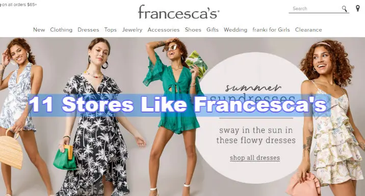 Stores Like Francesca's