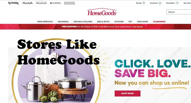 Stores Like HomeGoods