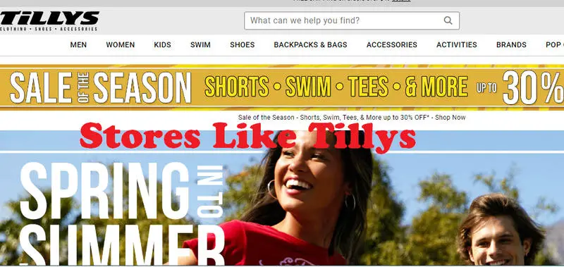 Stores Like Tillys