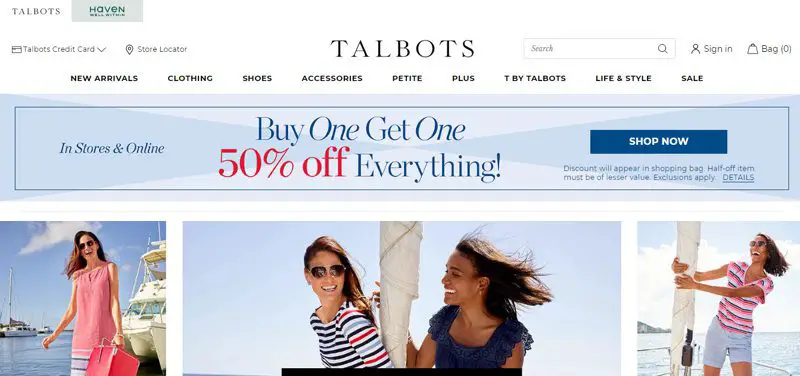Talbots store