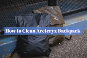 how to clean arcteryx backpack 1